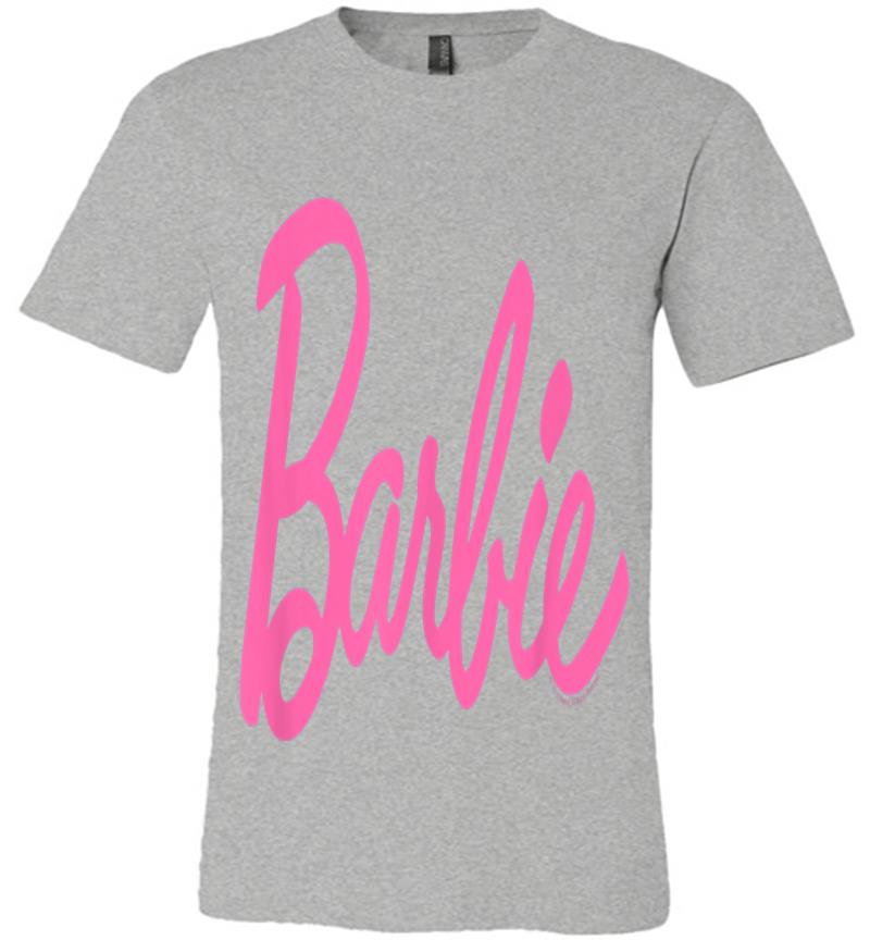 Inktee Store - Barbie Logo Premium T-Shirt Image
