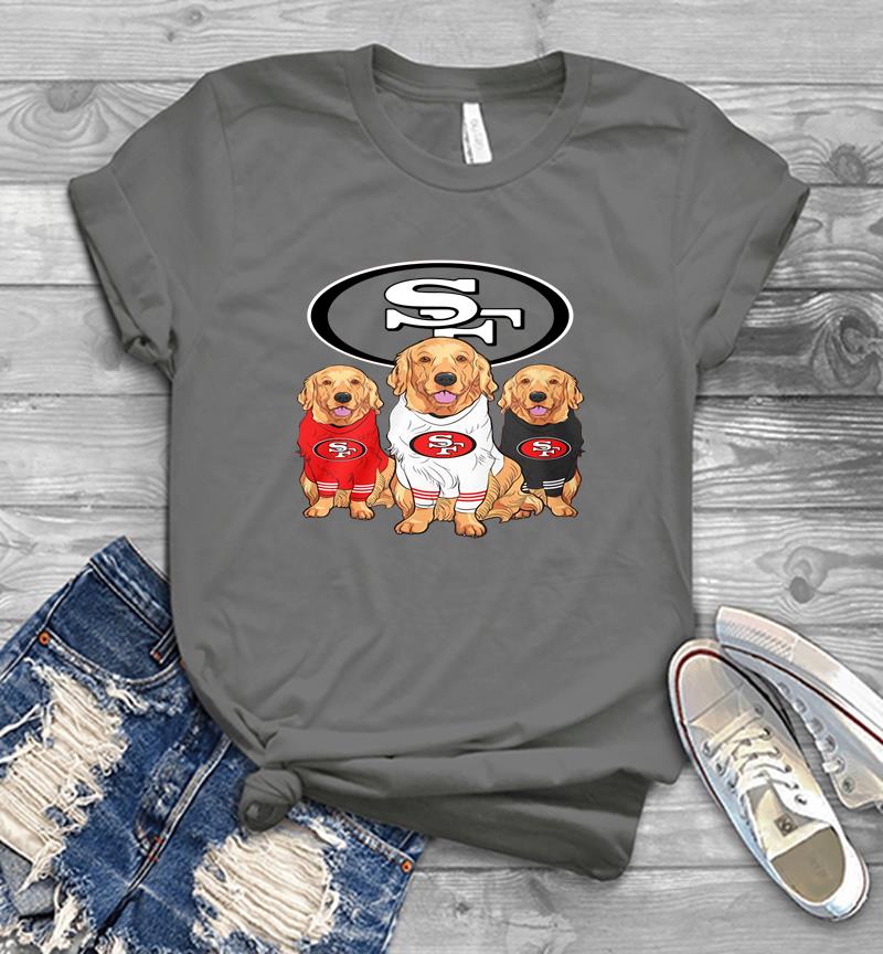 Inktee Store - Basset Dog San Francisco 49Ers Mens T-Shirt Image