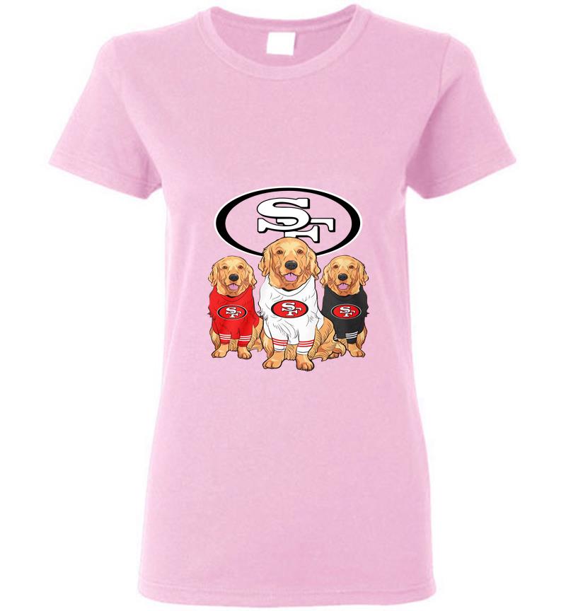 Inktee Store - Basset Dog San Francisco 49Ers Womens T-Shirt Image