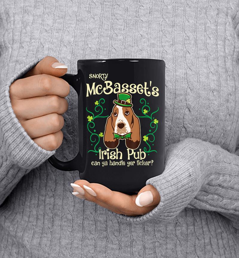 Basset Hound Dog S St Patricks Day Mug