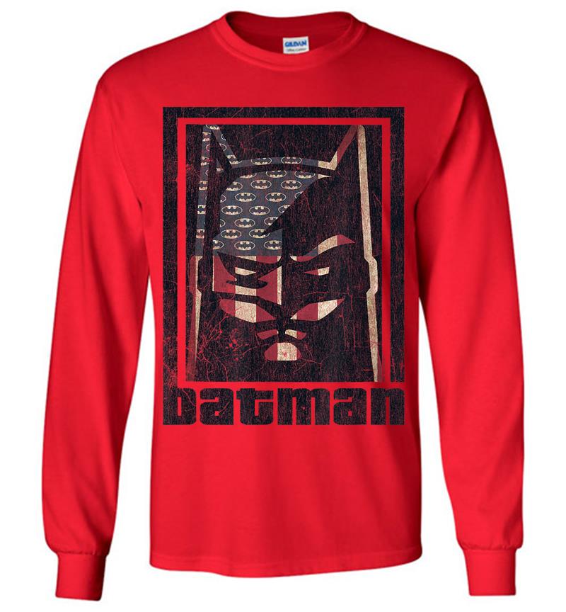 Inktee Store - Batman American Batman Long Sleeve T-Shirt Image