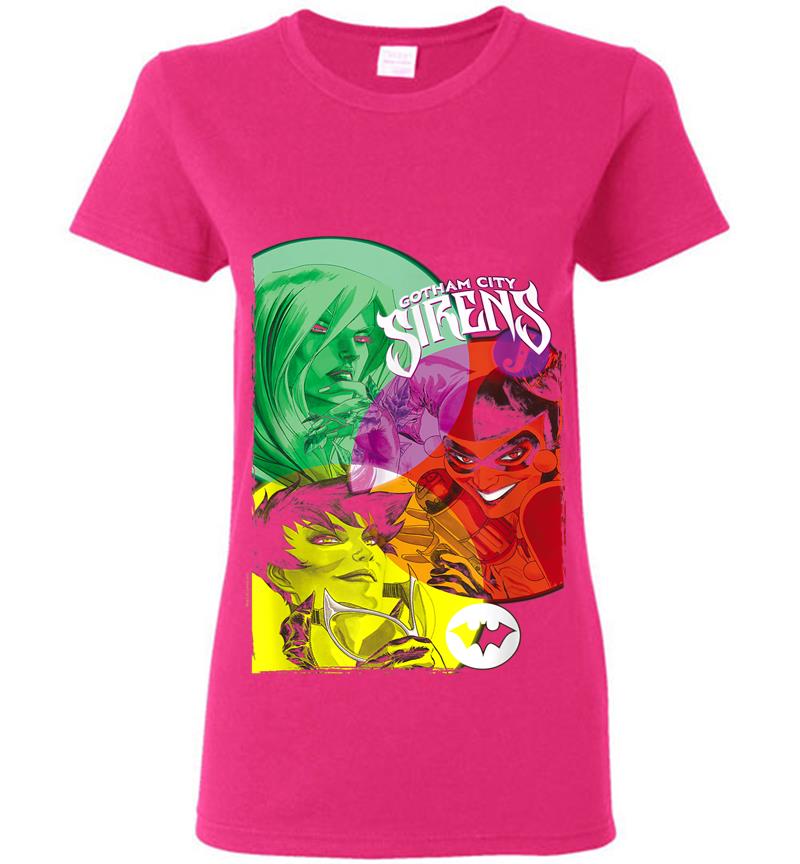 Inktee Store - Batman Gotham Sirens Womens T-Shirt Image