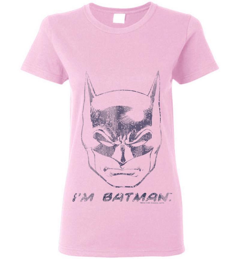 Inktee Store - Batman I'M Batman Womens T-Shirt Image