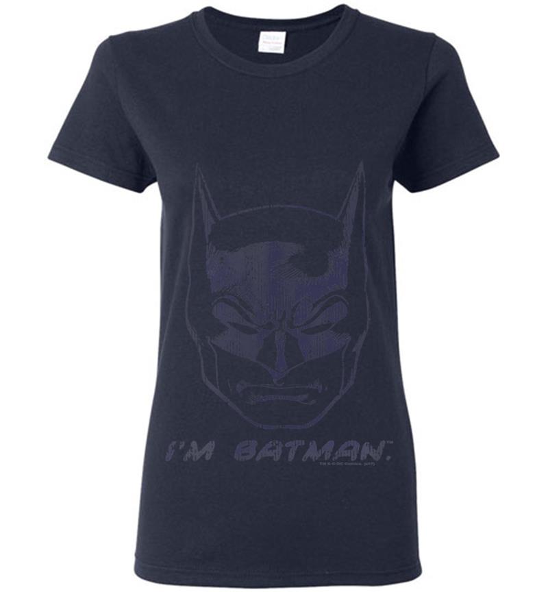 Inktee Store - Batman I'M Batman Womens T-Shirt Image