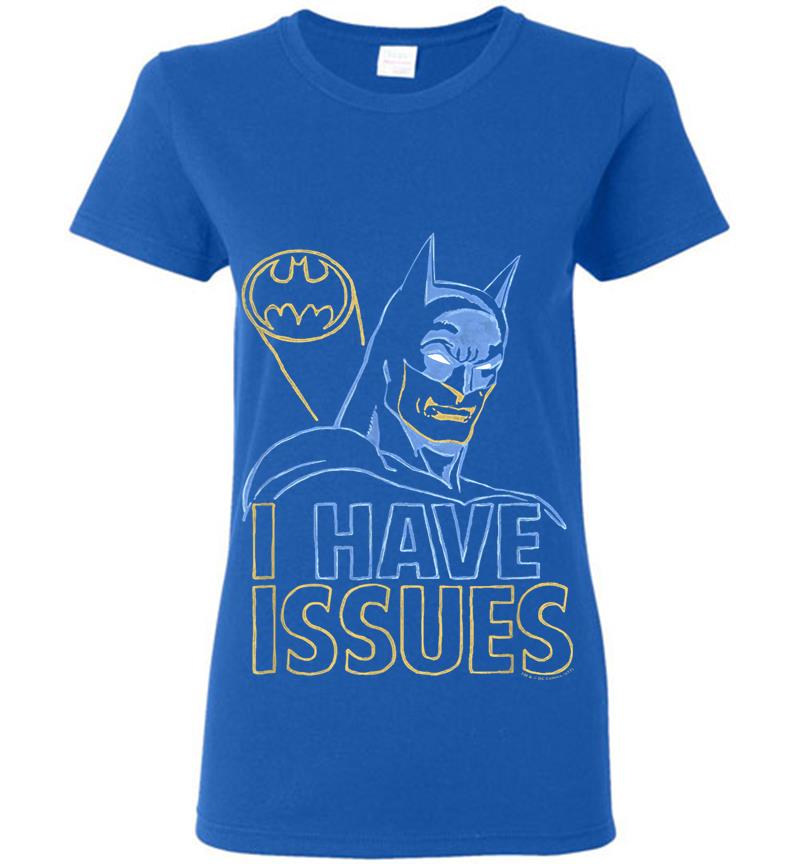 Inktee Store - Batman Issues Womens T-Shirt Image