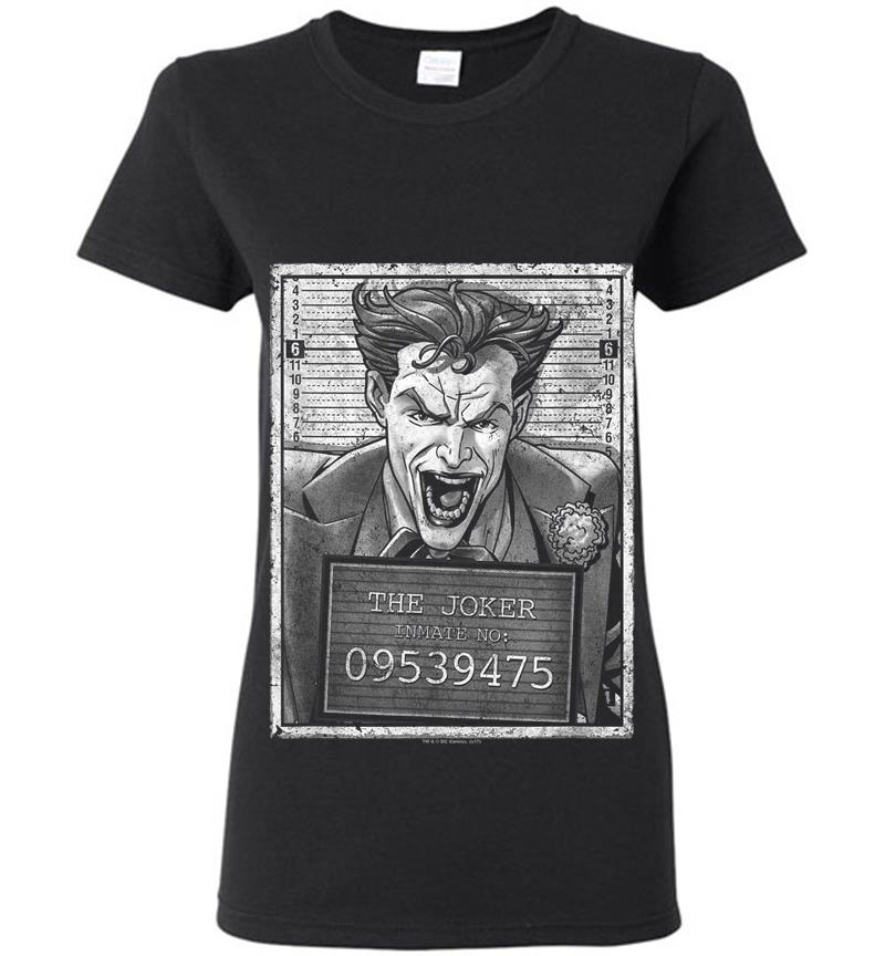 Batman Joker Inmate Womens T-Shirt