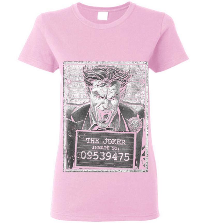 Inktee Store - Batman Joker Inmate Womens T-Shirt Image