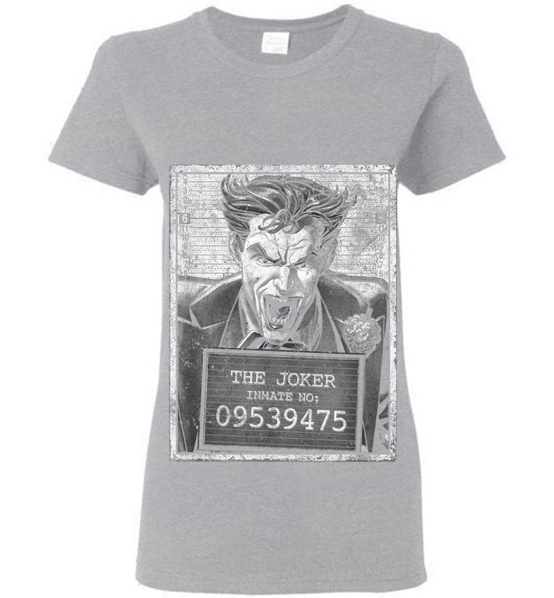 Inktee Store - Batman Joker Inmate Womens T-Shirt Image