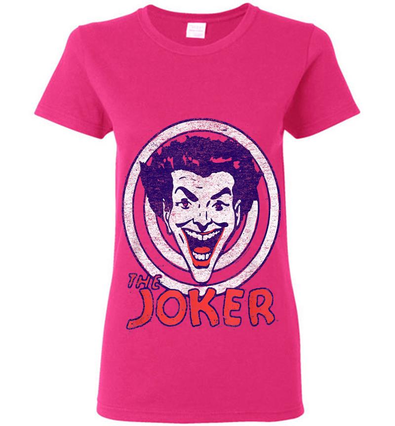 Inktee Store - Batman Joker Target Womens T-Shirt Image