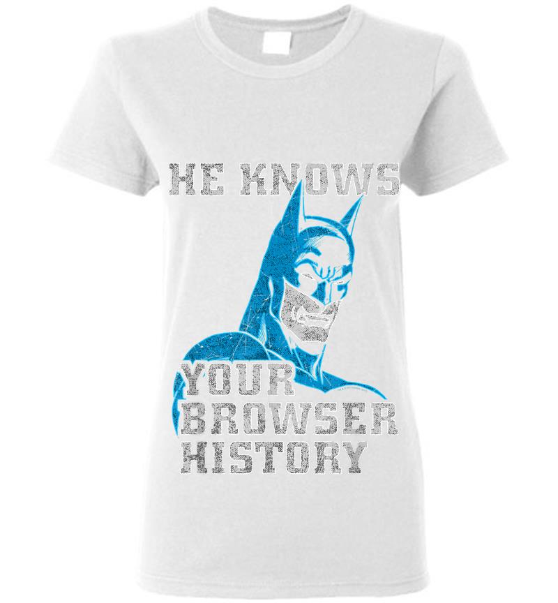 Inktee Store - Batman Knows Womens T-Shirt Image