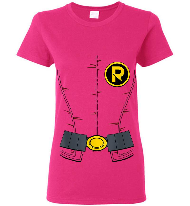 Inktee Store - Batman New Robin Uniform Womens T-Shirt Image