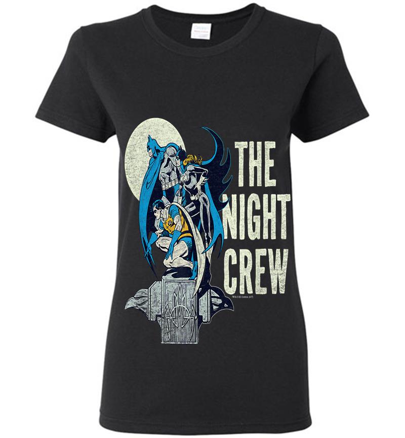 Batman Night Crew Womens T-Shirt