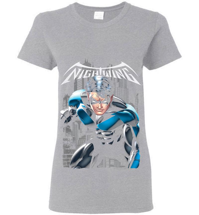 Inktee Store - Batman Nightwing A Legacy Womens T-Shirt Image