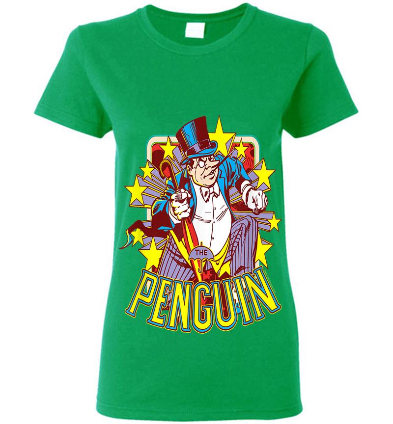 Inktee Store - Batman Penguin Stars Womens T-Shirt Image