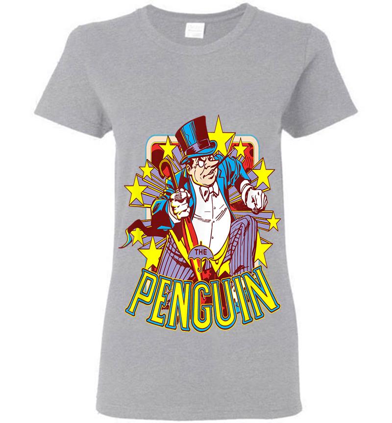 Inktee Store - Batman Penguin Stars Womens T-Shirt Image
