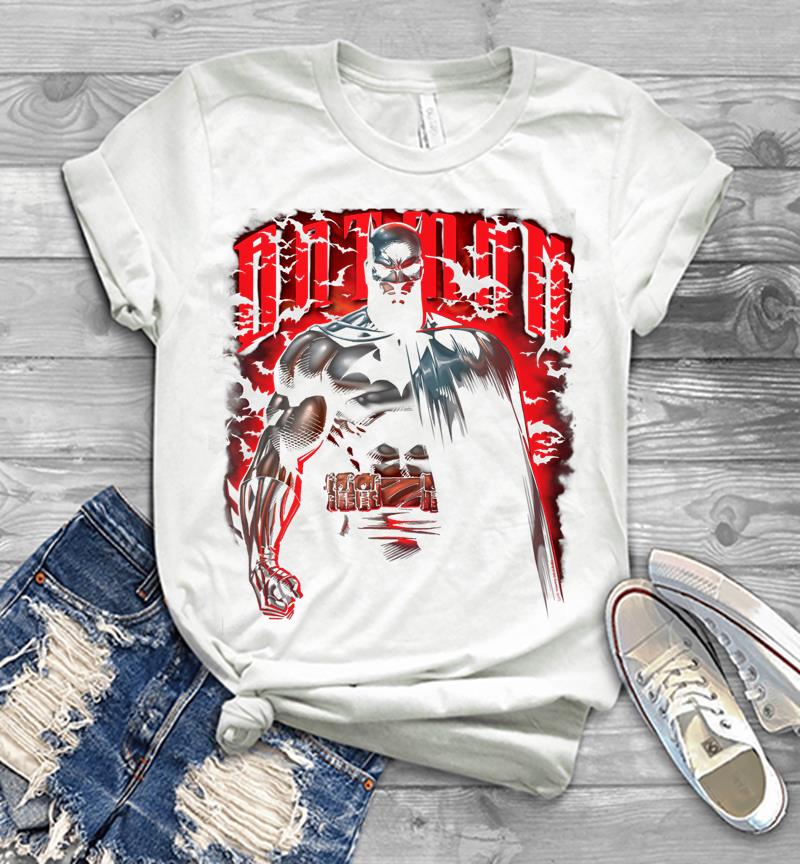 Inktee Store - Batman Red Knight Mens T-Shirt Image