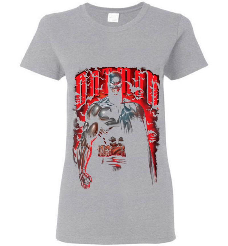 Inktee Store - Batman Red Knight Womens T-Shirt Image
