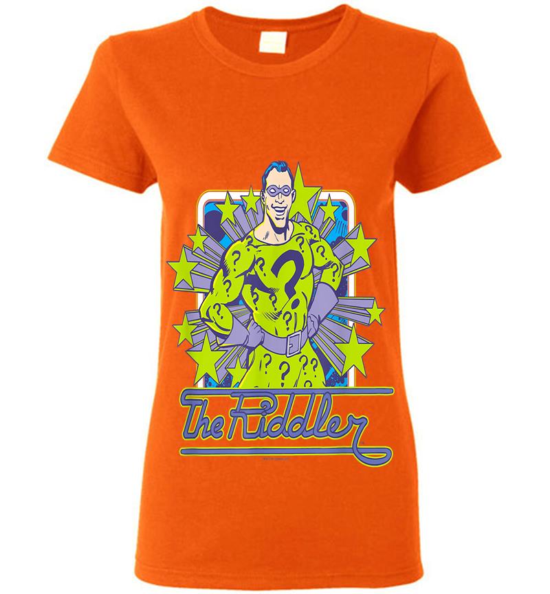 Inktee Store - Batman Riddler Stars Womens T-Shirt Image