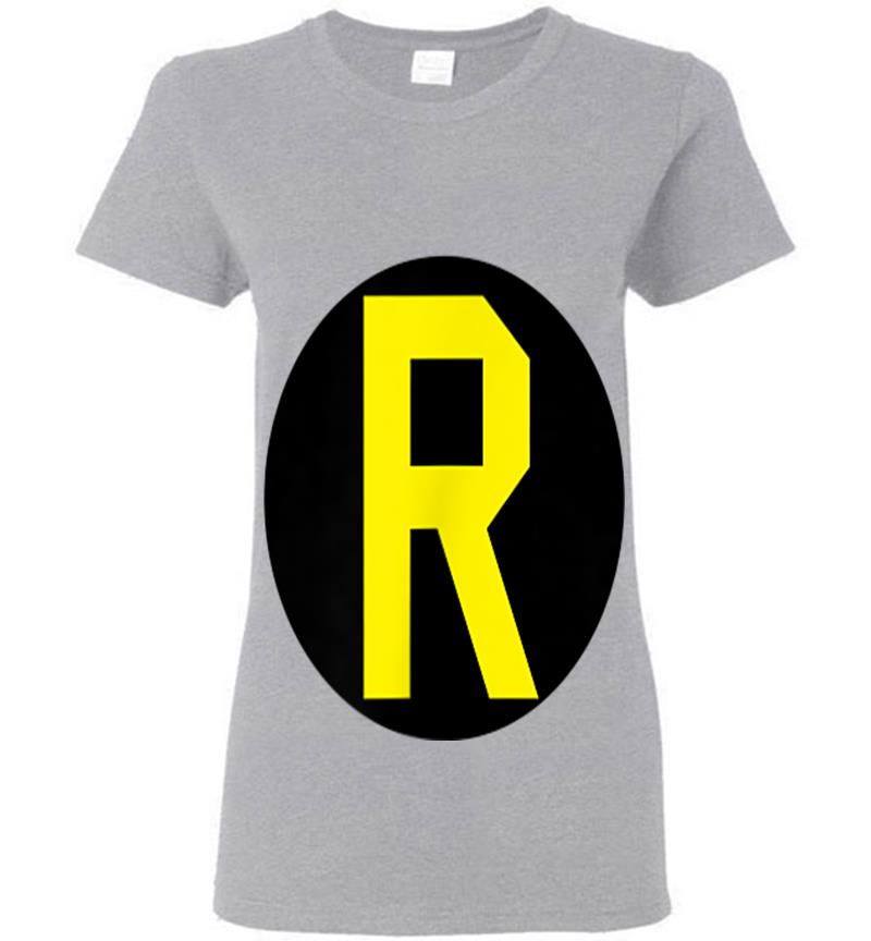 Inktee Store - Batman Robin Left Chest Logo Womens T-Shirt Image