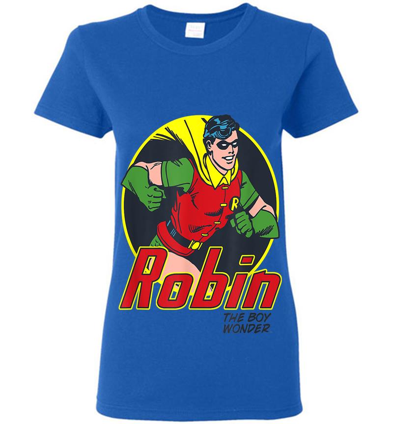 Inktee Store - Batman Robin The Boy Wonder Womens T-Shirt Image