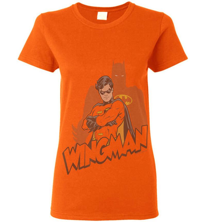 Inktee Store - Batman Robin Wingman Womens T-Shirt Image
