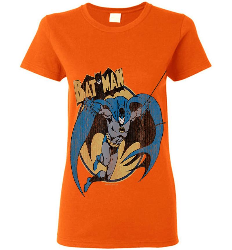 Inktee Store - Batman Through The Night Womens T-Shirt Image