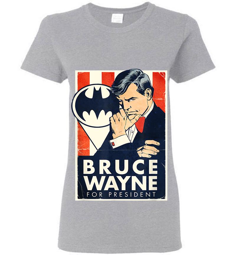 Inktee Store - Batman Wayne For President Womens T-Shirt Image