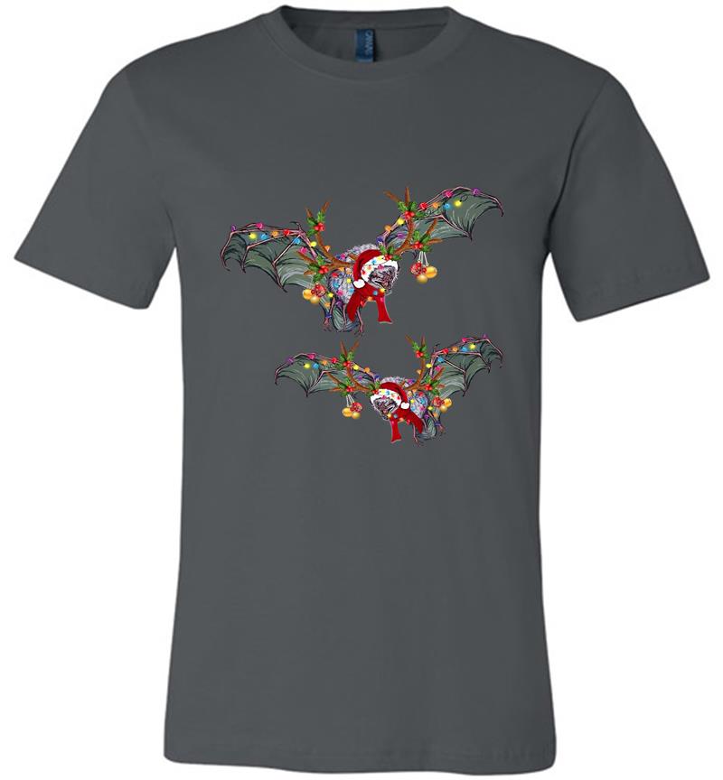 Bats Santa Christmas Premium T-Shirt