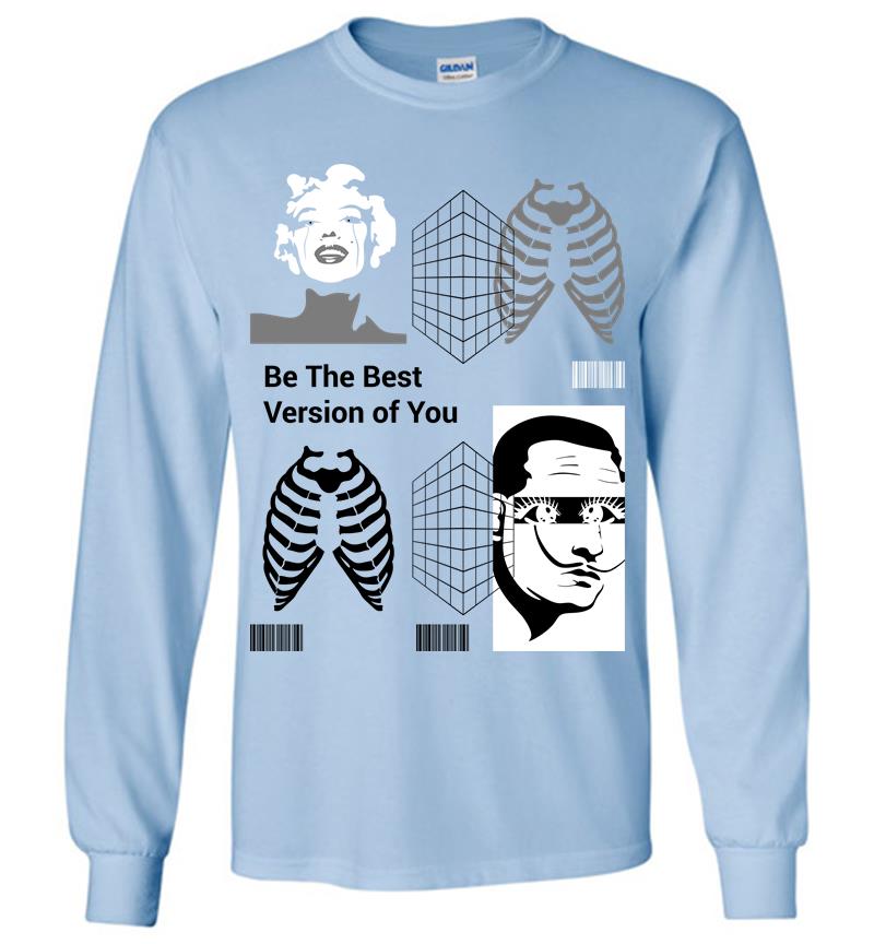 Inktee Store - Be The Best Version Of You Long Sleeve T-Shirt Image
