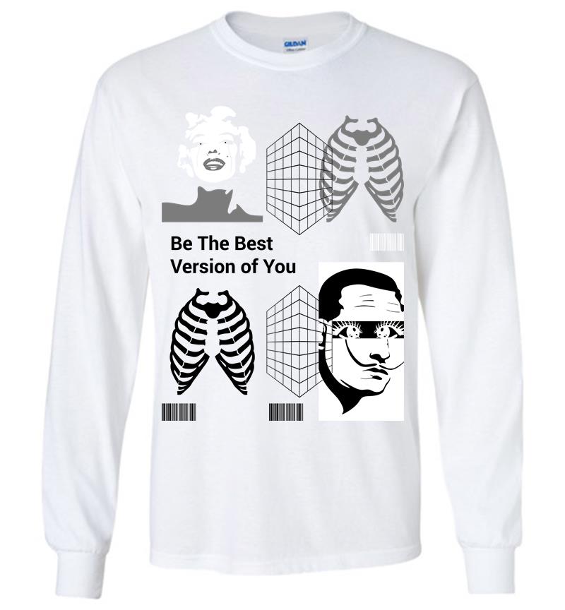 Inktee Store - Be The Best Version Of You Long Sleeve T-Shirt Image