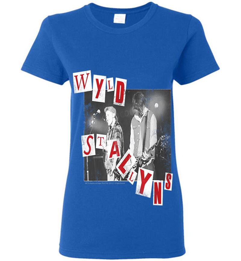 Inktee Store - Bill And Ted'S Bogus Journey Grunge Wyld Stallyns Womens T-Shirt Image