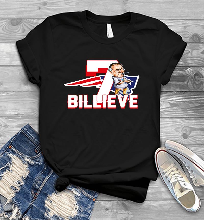 Bill Obrien New England Patriots 7 Billieve Mens T-Shirt