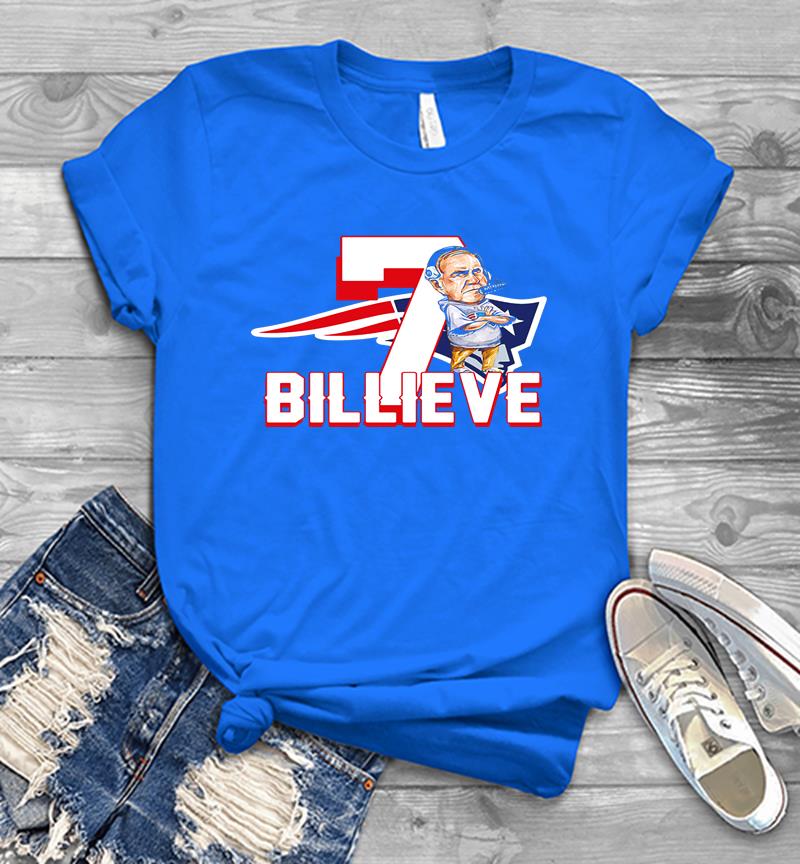 Inktee Store - Bill Obrien New England Patriots 7 Billieve Mens T-Shirt Image