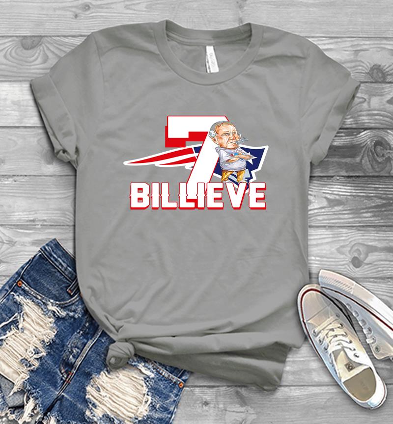 Inktee Store - Bill Obrien New England Patriots 7 Billieve Mens T-Shirt Image