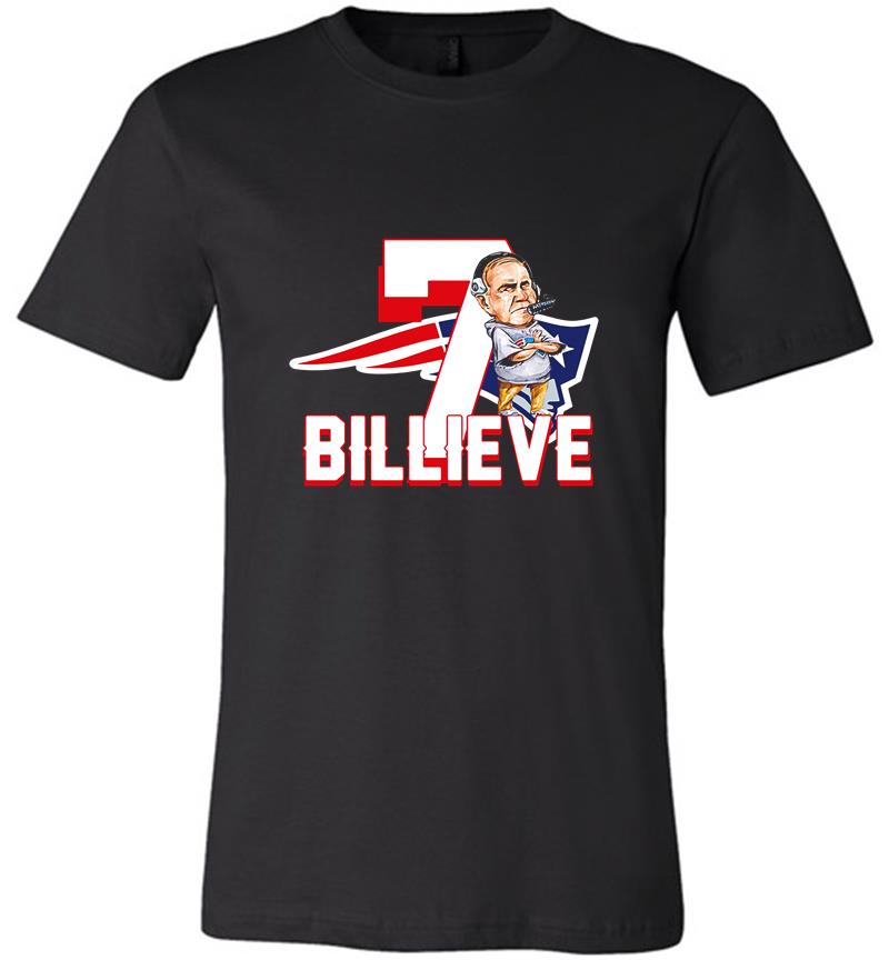 Inktee Store - Bill Obrien New England Patriots 7 Billieve Premium T-Shirt Image