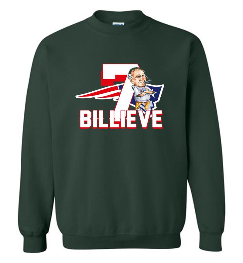 Inktee Store - Bill Obrien New England Patriots 7 Billieve Sweatshirt Image