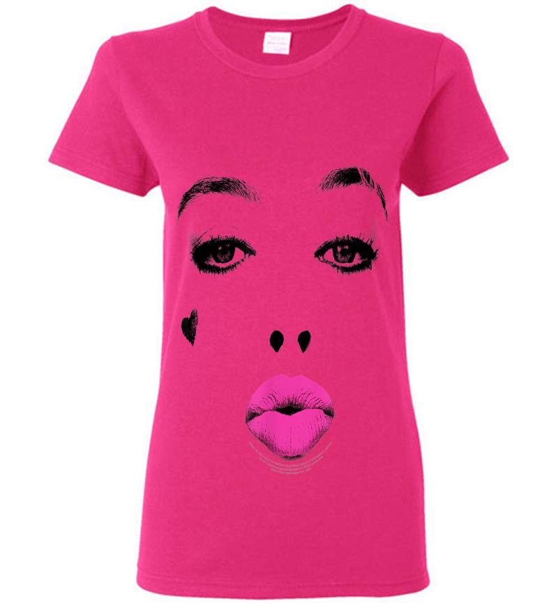 Inktee Store - Birds Of Prey Harley Quinn Kiss Womens T-Shirt Image