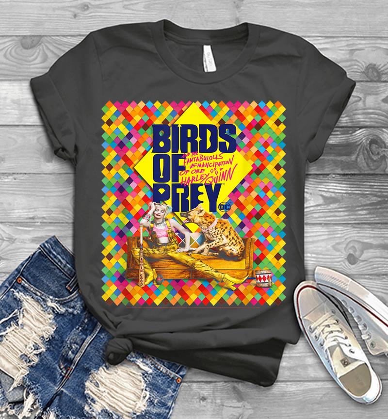 Inktee Store - Birds Of Prey Harley Quinn Poster Mens T-Shirt Image