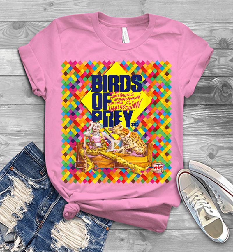 Inktee Store - Birds Of Prey Harley Quinn Poster Mens T-Shirt Image