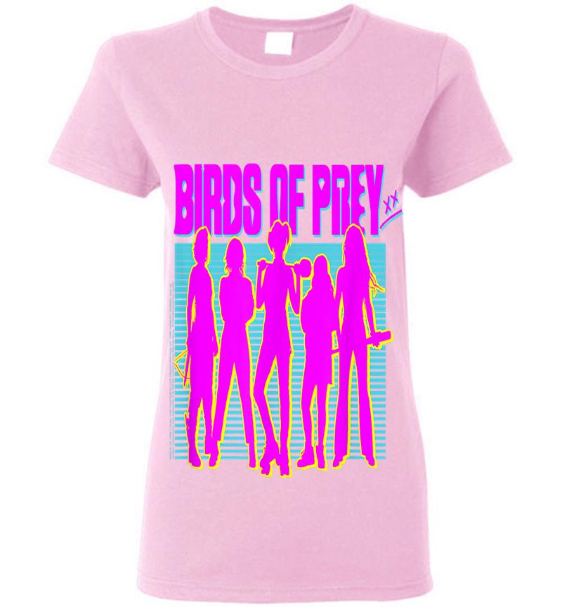 Inktee Store - Birds Of Prey Silhouettes Womens T-Shirt Image