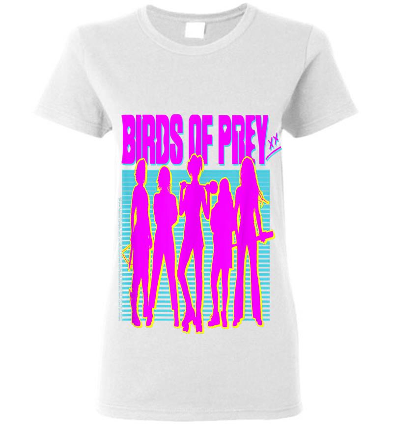 Inktee Store - Birds Of Prey Silhouettes Womens T-Shirt Image