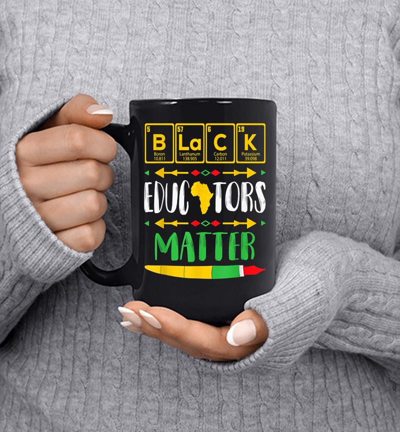 Black Educator Magic Black History Month Teacher Matter Gift Mug