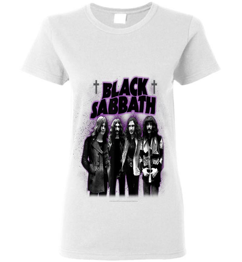 Inktee Store - Black Sabbath Official Masters Of Reality Photo Womens T-Shirt Image