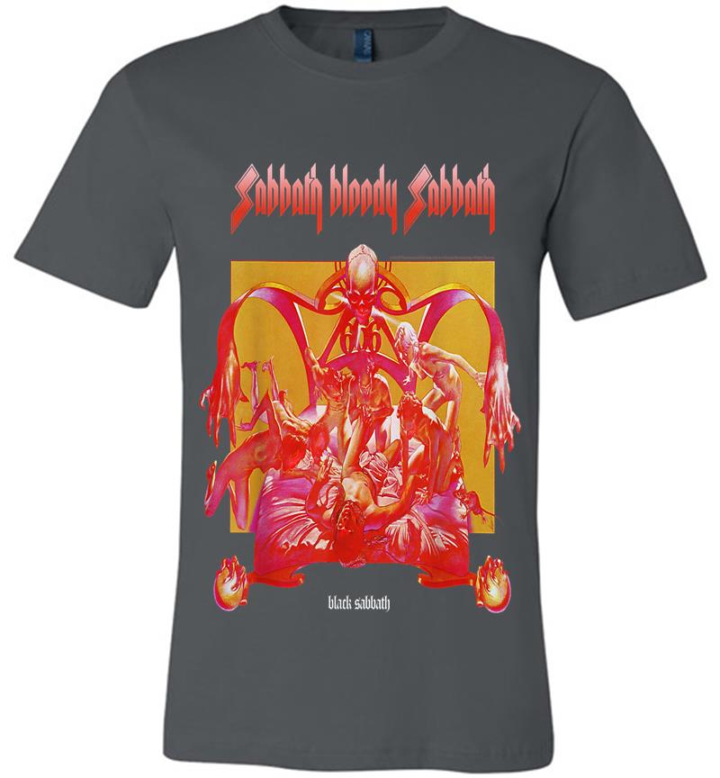 Black Sabbath Official Sabbath Bloody Sabbath Bright Premium T-Shirt