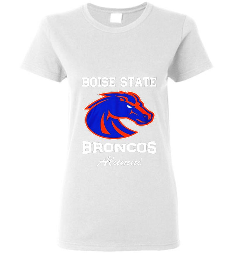 Inktee Store - Boise State Broncos Alumni Womens T-Shirt Image