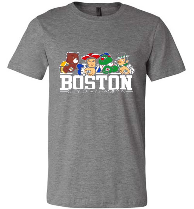 Inktee Store - Boston City Of Champion Premium T-Shirt Image