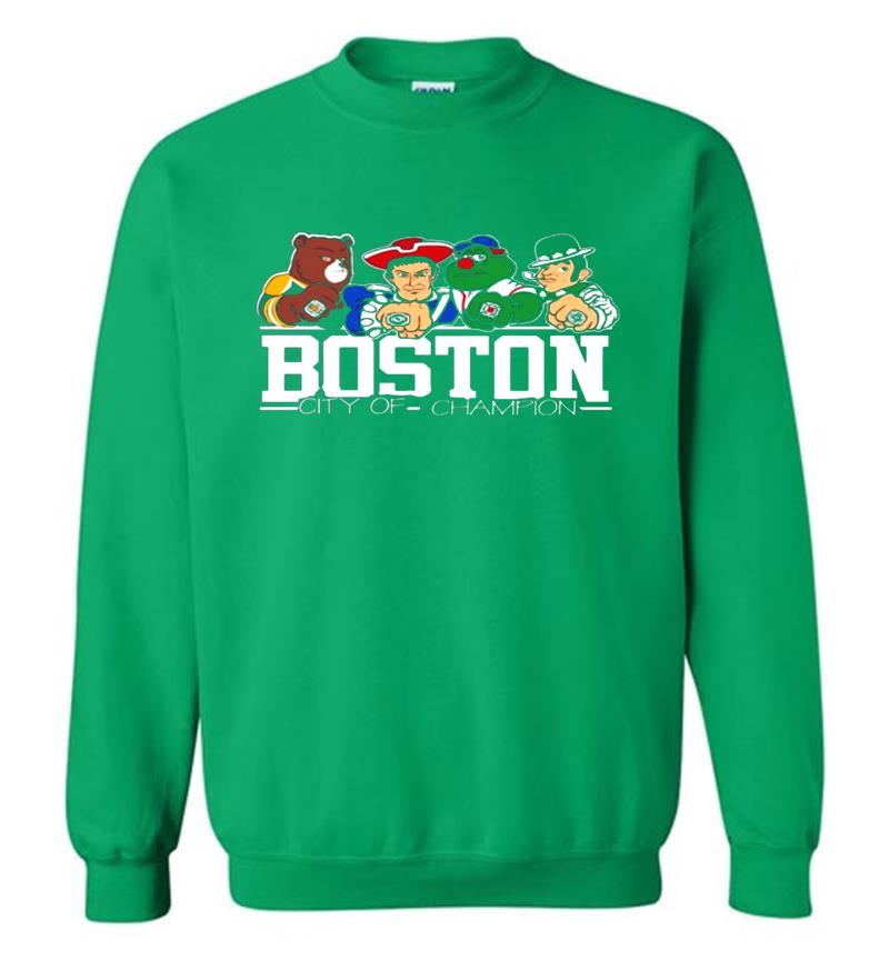 Inktee Store - Boston City Of Champion Sweatshirt Image