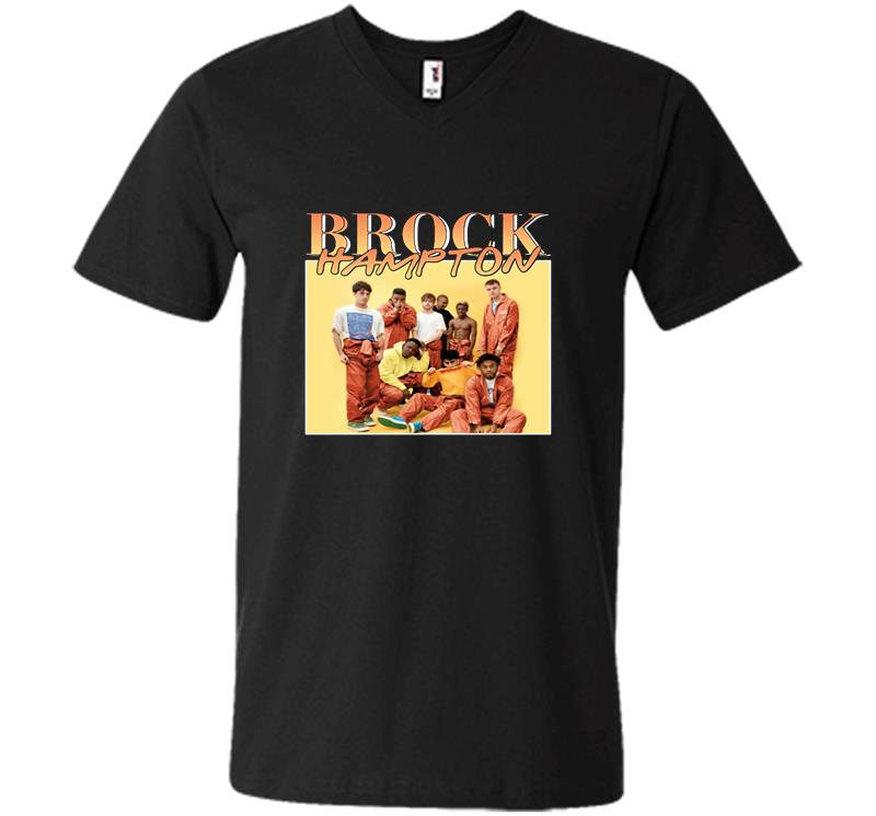 Brockhampton Band Music V-neck T-shirt