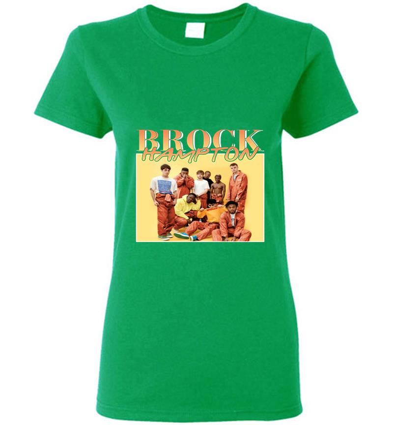 Inktee Store - Brockhampton Band Music Womens T-Shirt Image