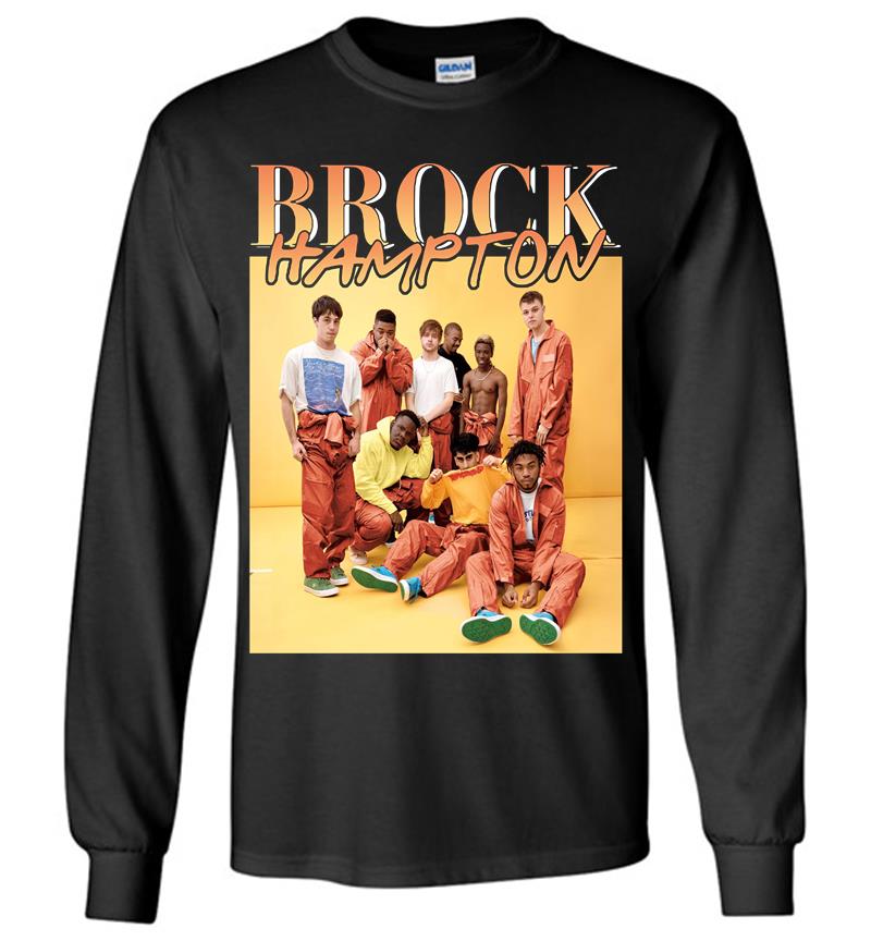 Brockhampton Pop Rap Band Long Sleeve T-Shirt